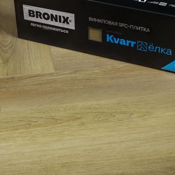 Кварцвиниловая SPC плитка Bronix (Броникс) Kvarr Елка 4/43 Coral