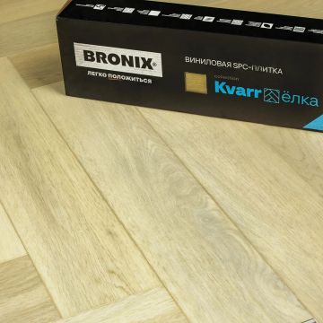 Кварцвиниловая SPC плитка Bronix (Броникс) Kvarr Елка 4/43 Moon