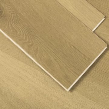 Виниловый SPC ламинат Stepton (Стэптон) Timeless 5,5/43 Дуб Молочный (Oak Milk), 009 с подложкой EXPI 1 мм