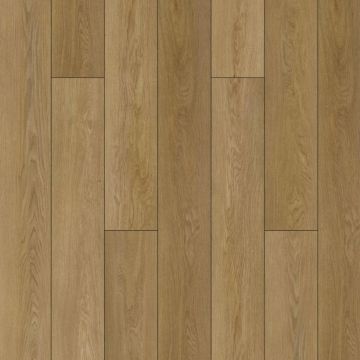 Кварц-виниловый SPC ламинат DW Flooring (ДВ Флуринг) Классическая елка 5/43 Дуб средне светлый (Medium Light Oak), LG-S-7204 с интегрированной подложкой
