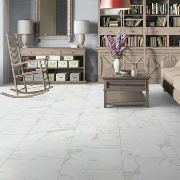Кварцвиниловая плитка LQuarzo (Л Кварцо) Estetico 4/42 Snow, Le2031