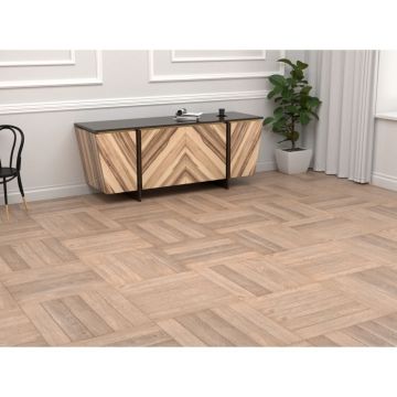 Кварцвиниловая SPC плитка Novafloor (Новафлур) Chateau 4,5/43 Дуб Шато Мокко (Oak Chateau Mocha), NF-51