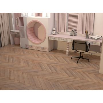 Кварцвиниловая SPC плитка Novafloor (Новафлур) Chateau 4,5/43 Дуб Шато Песочный (Oak Chateau Sand), NF-52