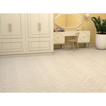 Кварцвиниловая SPC плитка Novafloor (Новафлур) Chateau 4,5/43 Дуб Шато Белый (Oak Chateau White), NF-57