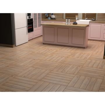 Кварцвиниловая SPC плитка Novafloor (Новафлур) Chateau 4,5/43 Дуб Шато Янтарный (Oak Chateau Amber), NF-58