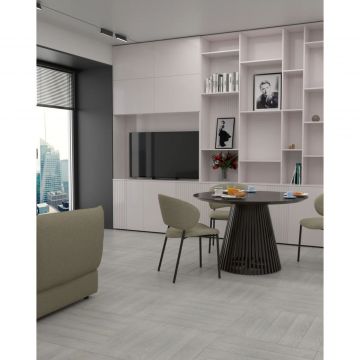 Кварцвиниловая SPC плитка Novafloor (Новафлур) Chateau 4,5/43 Дуб Шато Серый (Oak Chateau Grey), NF-60