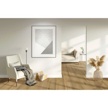 Виниловый SPC ламинат Куберпол (Cuberpol) Резонанс Kuberwood 6/34 Эстет 601 (Esthete 601), KR601PL с подложкой встроенной IXPE 1 мм