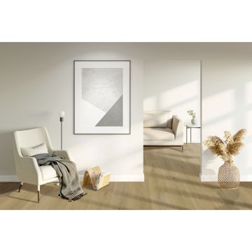 Виниловый SPC ламинат Куберпол (Cuberpol) Резонанс Kuberwood 6/34 Амбер 602 (Amber 602), KR602PL с подложкой встроенной IXPE 1 мм