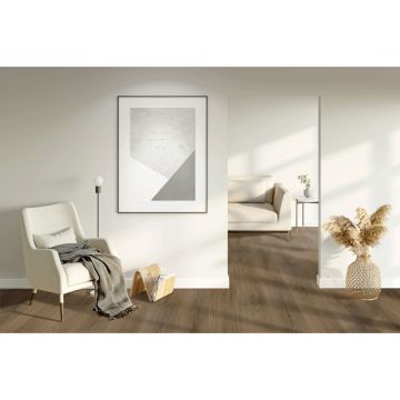 Виниловый SPC ламинат Куберпол (Cuberpol) Резонанс Kuberwood 6/34 Эмеральд 607 (Emerald 607), KR607PL с подложкой встроенной IXPE 1 мм