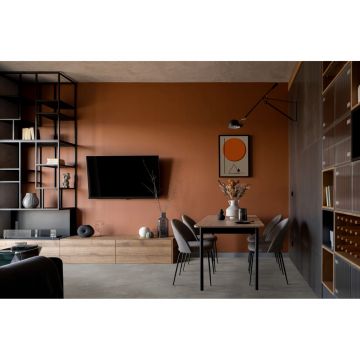 Виниловый SPC ламинат Куберпол (Cuberpol) Резонанс Kuberstone 5/34 Элегант 501 (Elegant 501), KR501ST с подложкой встроенной IXPE 1 мм