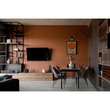 Виниловый SPC ламинат Куберпол (Cuberpol) Резонанс Kuberstone 5/34 Метрополис 504 (Metropolis 504), KR504ST с подложкой встроенной IXPE 1 мм