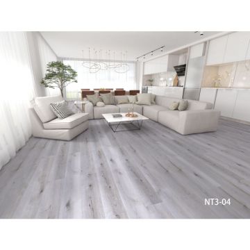 Кварцвиниловая SPC плитка Aspenfloor (Аспенфлор) Natural Touch 5,5/43 Дуб Снежный (Snow Oak), NT3-04