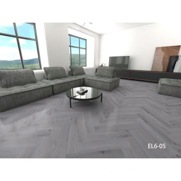Кварцвиниловая SPC плитка Aspenfloor (Аспенфлор) Elegant 5/43 Дуб Линкольн (Lincoln Oak), EL6-05