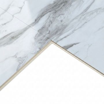 Кварцвиниловая SPC плитка ShineStone (ШайнСтоун) Узкая доска 4/43 Мрамор Люксор (Luxor Marble), 4006
