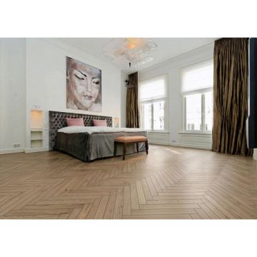 Кварцвиниловая SPC плитка ShineStone (ШайнСтоун) Английская елка 4/43 Дуб Мальва (Malva Oak), 1003