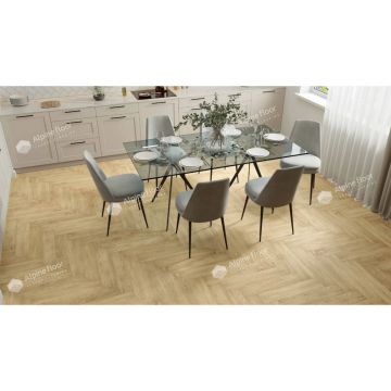 Виниловый пол Alpine Floor (Альпин Флор) Parquet Light 4/43 Дуб Ваниль Селект (Oak Vanilla Select), ЕСО 13-3 MC