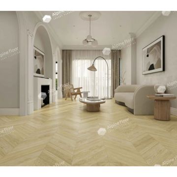 Виниловый SPC ламинат Alpine Floor (Альпин Флор) Chervon Alpine 5/43 Дуб Ваниль Селект (Oak Vanilla Select), ЕСО 18-2 MC