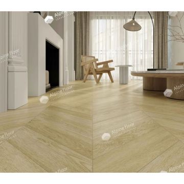 Виниловый SPC ламинат Alpine Floor (Альпин Флор) Chervon Alpine 5/43 Дуб Ваниль Селект (Oak Vanilla Select), ЕСО 18-2 MC