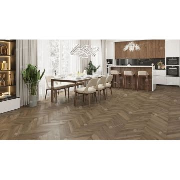 Виниловый SPC ламинат Alpine Floor (Альпин Флор) Chervon Alpine 5/43 Дуб Насыщенный (Oak Rich), ЕСО 18-4 MC