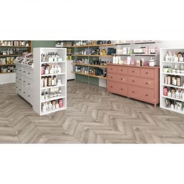 Виниловый SPC ламинат Alpine Floor (Альпин Флор) Chervon Alpine 5/43 Дуб Исида (Oak Isis), ЕСО 18-8 MC