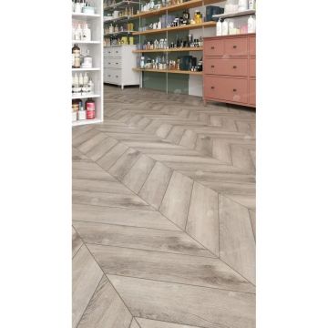 Виниловый SPC ламинат Alpine Floor (Альпин Флор) Chervon Alpine 5/43 Дуб Исида (Oak Isis), ЕСО 18-8 MC