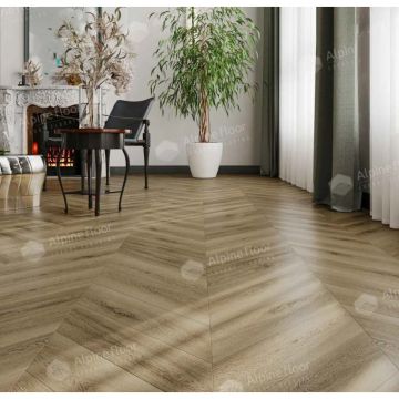 Виниловый SPC ламинат Alpine Floor (Альпин Флор) Chevron Alpine 5/43 Вайпуа (Waipois), ЕСО 18-14 MC
