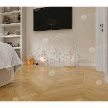 Виниловый SPC ламинат Alpine Floor (Альпин Флор) Chevron Alpine 5/43 Caldo (Caldo), ЕСО 18-20 MC