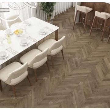 Кварц-виниловая плита Alpine Floor (Альпин Флор) Chervon Alpine LVT 2,5/43 Дуб Насыщенный Chevron (Rich Oak Chevron), ЕСО 20-4