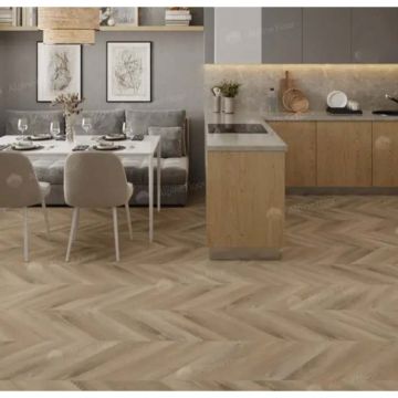 Кварц-виниловая плита Alpine Floor (Альпин Флор) Chervon Alpine LVT 2,5/43 Дуб Синистра Chevron (Sinistra Oak Chevron), ЕСО 20-6