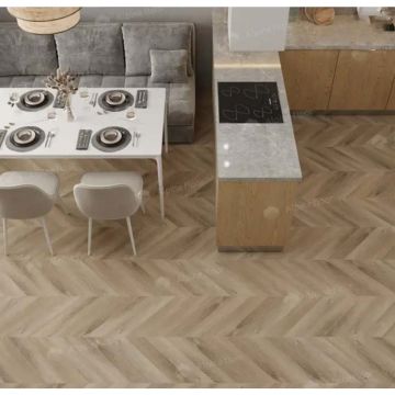 Кварц-виниловая плита Alpine Floor (Альпин Флор) Chervon Alpine LVT 2,5/43 Дуб Синистра Chevron (Sinistra Oak Chevron), ЕСО 20-6