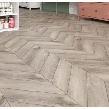 Кварц-виниловая плита Alpine Floor (Альпин Флор) Chervon Alpine LVT 2,5/43 Дуб Исида Chevron (Isis Oak Chevron), ЕСО 20-8