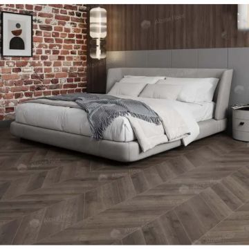 Кварц-виниловая плита Alpine Floor (Альпин Флор) Chervon Alpine LVT 2,5/43 Дуб Антарес Chevron (Oak Antares Chevron), ЕСО 20-9