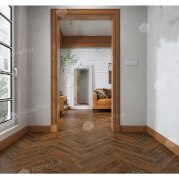 Виниловый SPC ламинат Alpine Floor (Альпин Флор) Nut 4/43 Орех Кенари (Walnut Kenari), ECO 22-4 MC