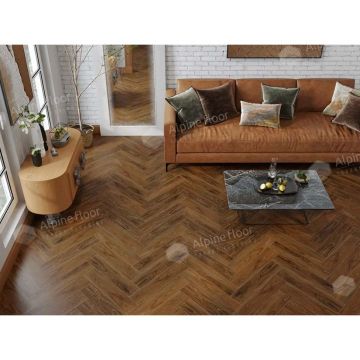 Виниловый SPC ламинат Alpine Floor (Альпин Флор) Nut 4/43 Орех Кенари (Walnut Kenari), ECO 22-4 MC