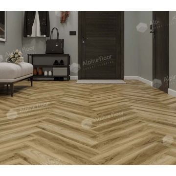 Виниловый SPC ламинат Alpine Floor (Альпин Флор) Nut 4/43 Орех Акорн (Walnut Acorn), ECO 22-6 MC