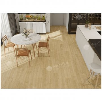 Кварцвиниловая плитка LVT Альпин Флор Liberty Loose Lay 5/43 Дуб Ваниль Селект фаска Крашеная ECO 23-2, Alpine Floor