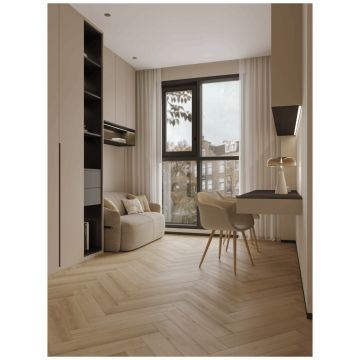 Каменно-полимерный ламинат SPC Альпин Флор Паркет (Parquet) 4/34 Утренняя Заря Quick Light фаска 4V Премиум 1066-3, Alpine Floor