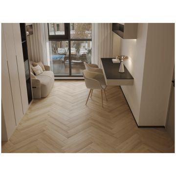 Каменно-полимерный ламинат SPC Альпин Флор Паркет (Parquet) 4/34 Утренняя Заря Quick Light фаска 4V Премиум 1066-3, Alpine Floor