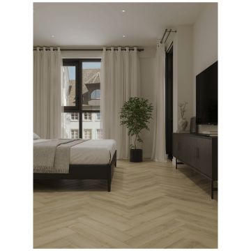 Каменно-полимерный ламинат SPC Альпин Флор Паркет (Parquet) 4/34 Ясный День Instant Light фаска 4V Премиум 1066-4, Alpine Floor