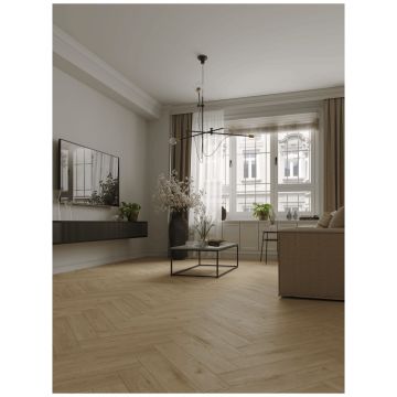 Каменно-полимерный ламинат SPC Альпин Флор Паркет (Parquet) 4/34 Светлое Пространство Clear Room фаска 4V Премиум 1066-6, Alpine Floor