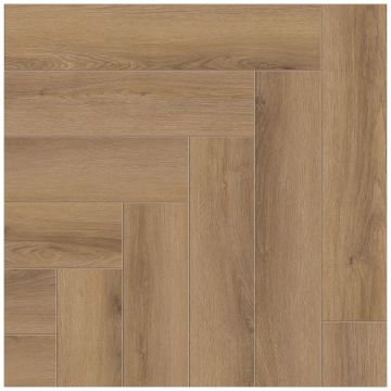 Каменно-полимерный ламинат SPC Альпин Флор Паркет С (Parquet S) 4/34 Валдай Valday фаска 4V Премиум 1055-2, Alpine Floor