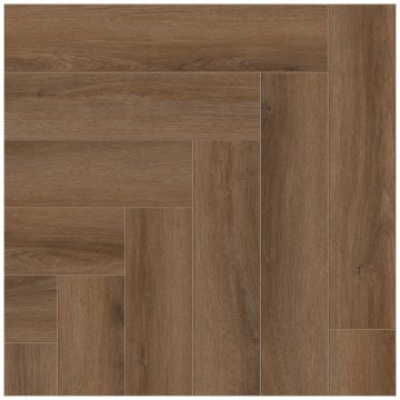 Каменно-полимерный ламинат SPC Альпин Флор Паркет С (Parquet S) 4/34 Ладога Ladoga фаска 4V Премиум 1055-6, Alpine Floor