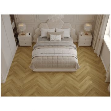 Каменно-полимерный ламинат SPC Альпин Флор Паркет С (Parquet S) 4/34 Вуокса Vuoksa фаска 4V Премиум 1055-8, Alpine Floor