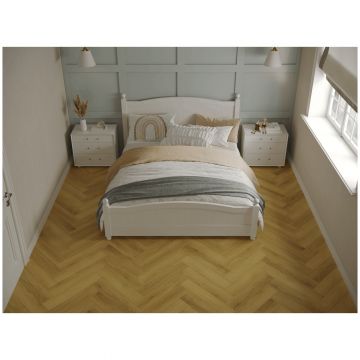Каменно-полимерный ламинат SPC Альпин Флор Паркет С (Parquet S) 4/34 Виви Vivi фаска 4V Премиум 1055-10, Alpine Floor