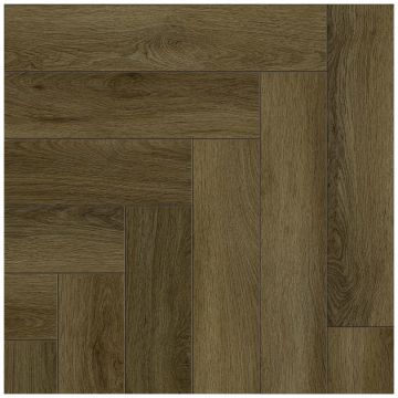 Каменно-полимерный ламинат SPC Альпин Флор Паркет С (Parquet S) 4/34 Полярный Polar фаска 4V Премиум 1055-11, Alpine Floor