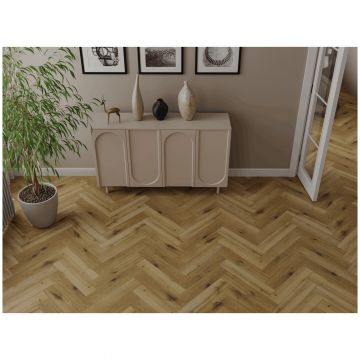 Каменно-полимерный ламинат SPC Альпин Флор Паркет С (Parquet S) 4/34 Опал Opal фаска 4V Премиум 1055-12, Alpine Floor