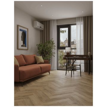 Каменно-полимерный ламинат SPC Альпин Флор Паркет С (Parquet S) 4/34 Бриз Breeze фаска 4V Премиум 1055-13, Alpine Floor