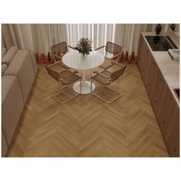 Каменно-полимерный ламинат SPC Альпин Флор Паркет С (Parquet S) 4/34 Прованс Provence фаска 4V Премиум 1055-14, Alpine Floor