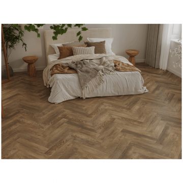 Каменно-полимерный ламинат SPC Альпин Флор Паркет С (Parquet S) 4/34 Лахти Lahti фаска 4V Премиум 1055-15, Alpine Floor