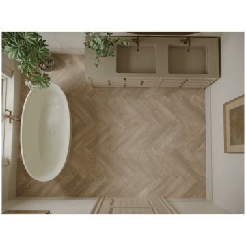 Каменно-полимерный ламинат SPC Альпин Флор Паркет С (Parquet S) 4/34 Торро Torro фаска 4V Премиум 1055-18, Alpine Floor